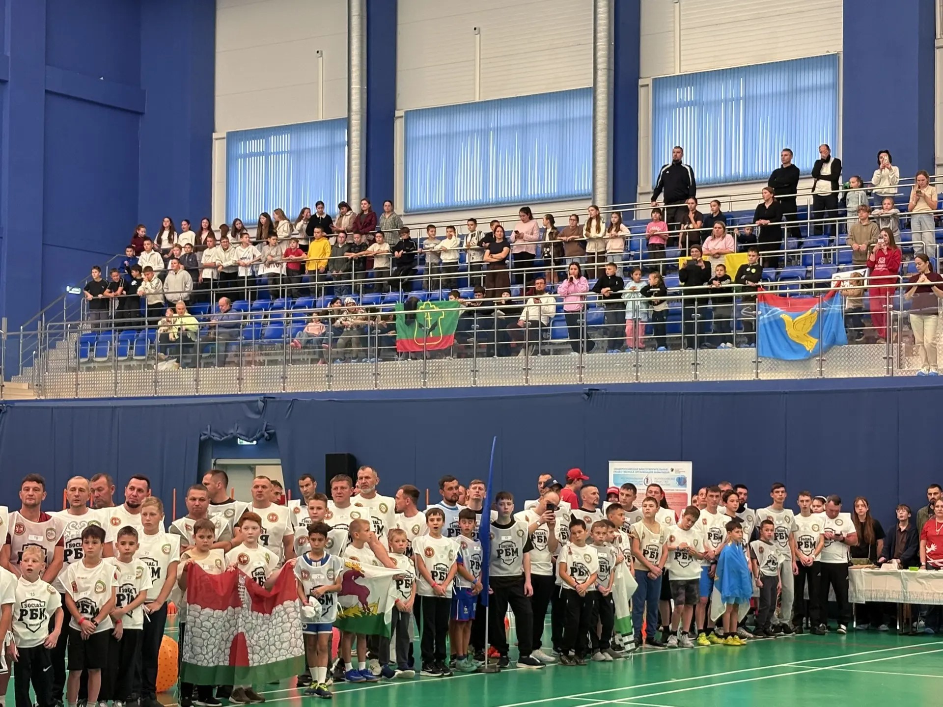 Спорт бәйрәменә республикабызның иң күркәм спорт гаиләләре килде