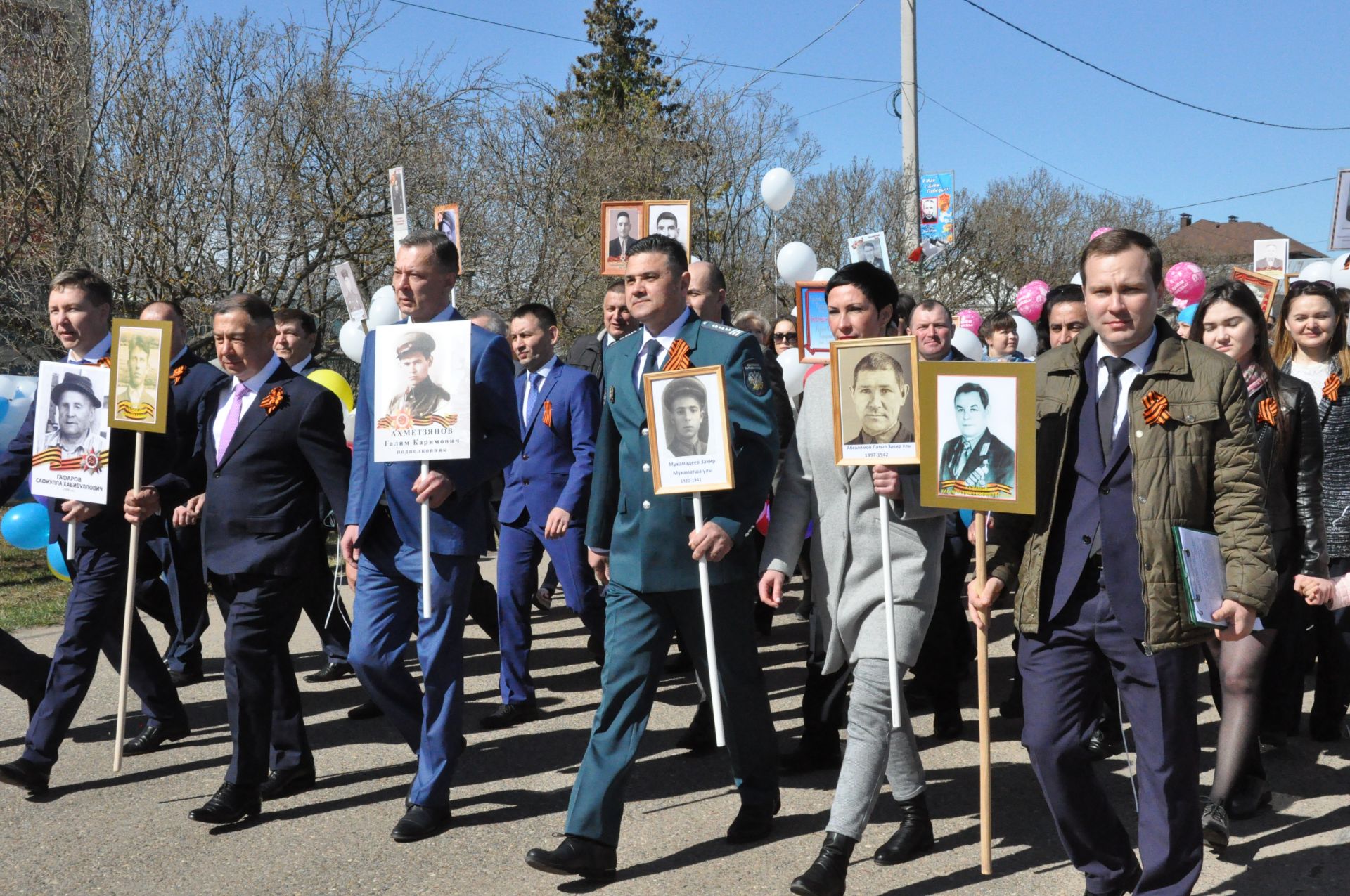 Сабада Бөек Җиңүнең 73 еллыгына багышланган парад - 2 нче өлеш