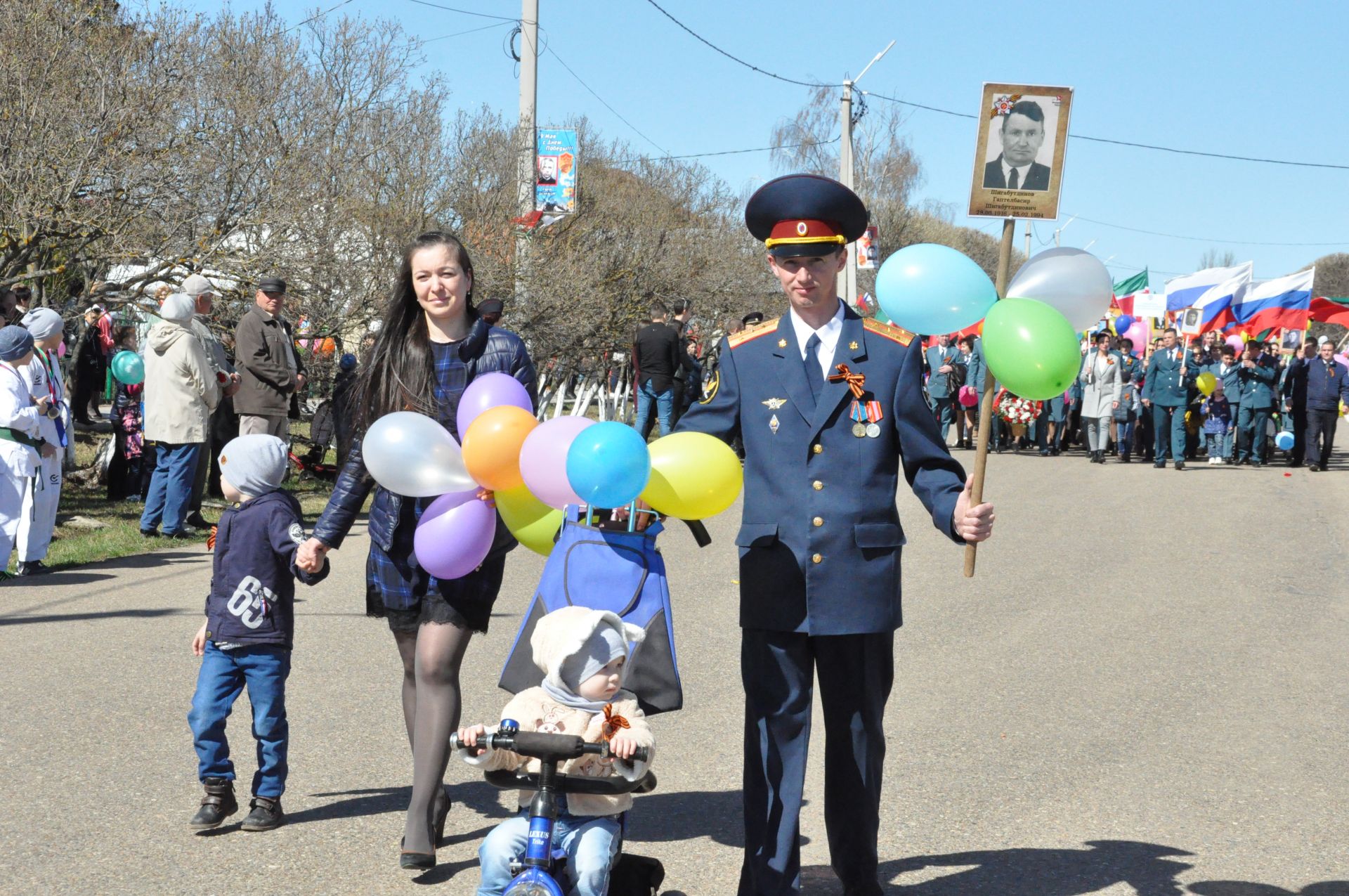 Сабада Бөек Җиңүнең 73 еллыгына багышланган парад - 2 нче өлеш