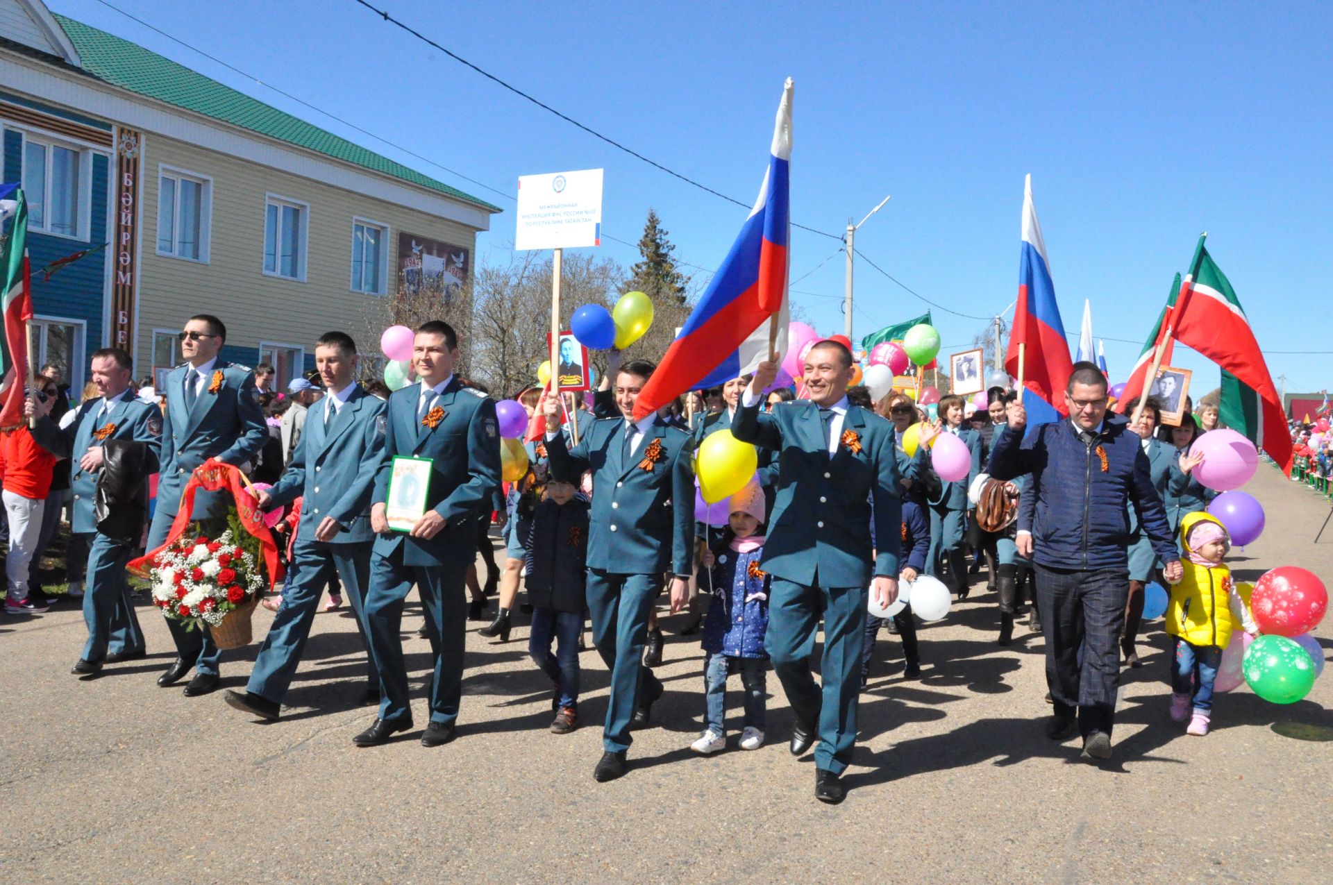 Сабада Бөек Җиңүнең 73 еллыгына багышланган парад - 2 нче өлеш