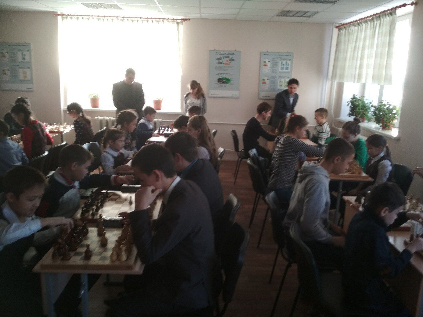 Заключительная 3 встреча 2 тура командных соревнований по шахматам