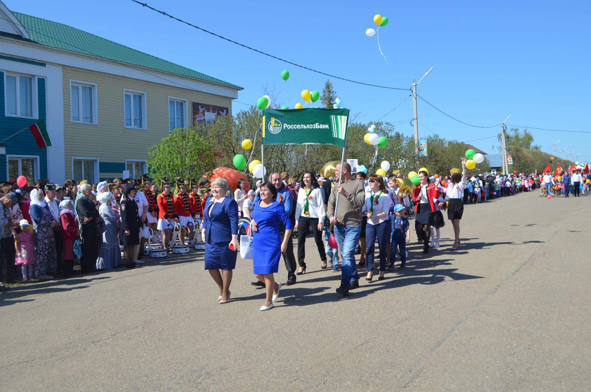 Сабада Бөек Җиңүнең 74 еллыгына багышланган парад