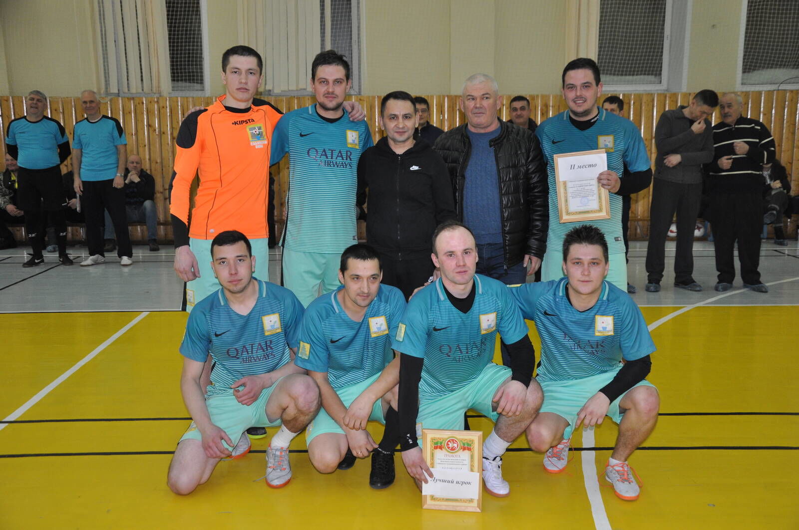 Мини-футбол буенча Саба районы чемпионатының призерларын бүләкләү