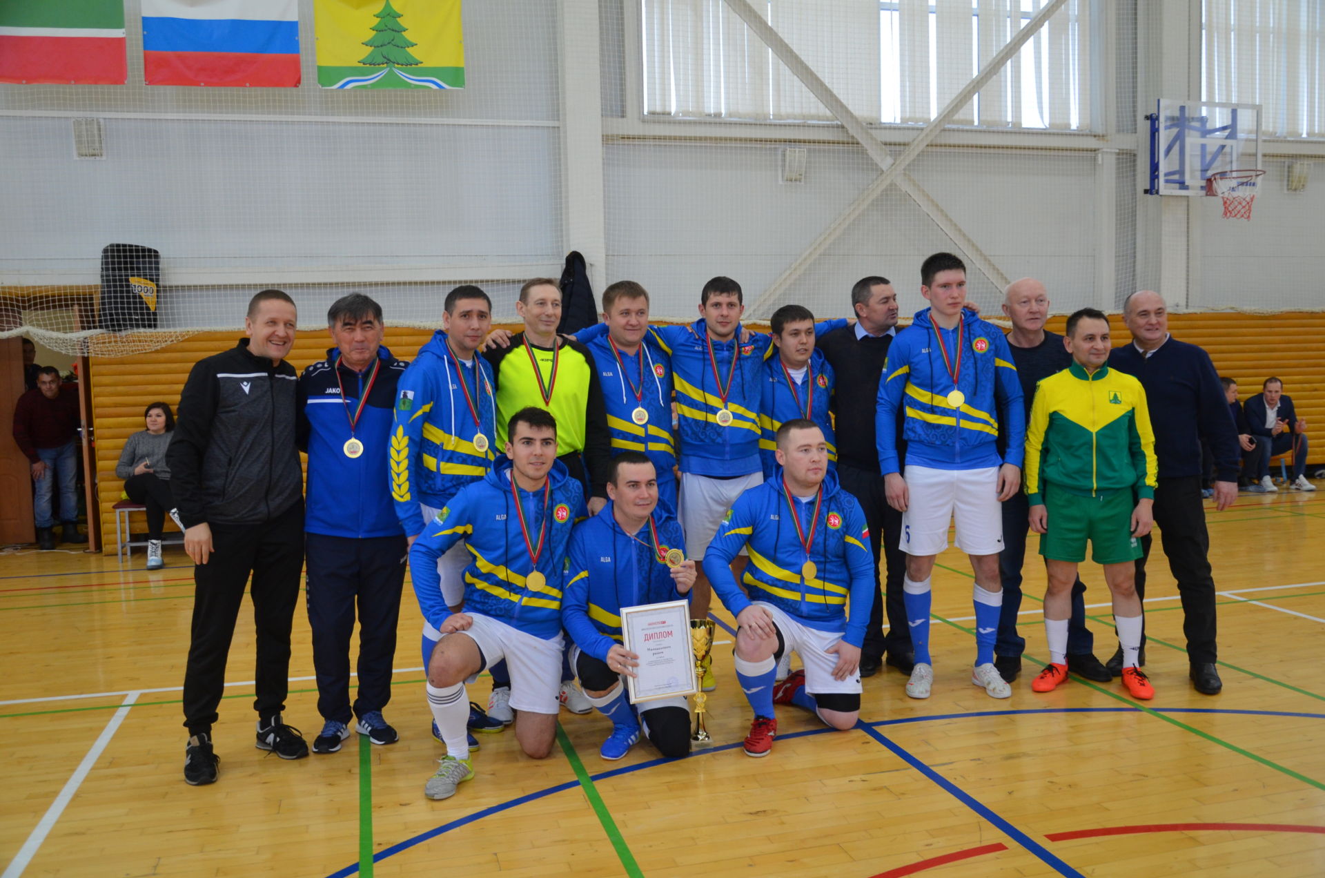 Татарстан Республикасы муниципаль хезмәткәрләре спартакиадасы исәбенә мини-футбол буенча ярышлар узды