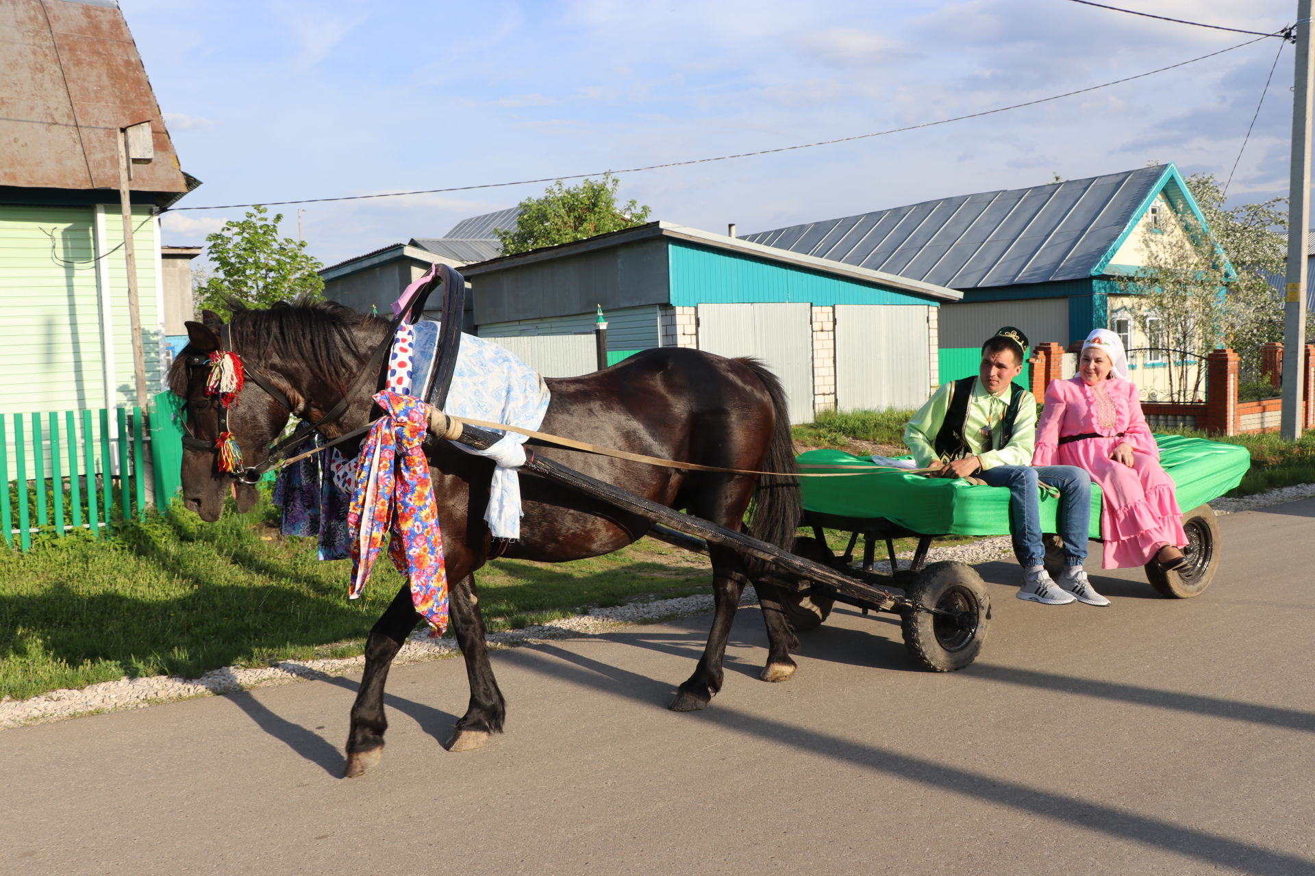 Сабада бирнә җыйдылар [фоторепортаж]