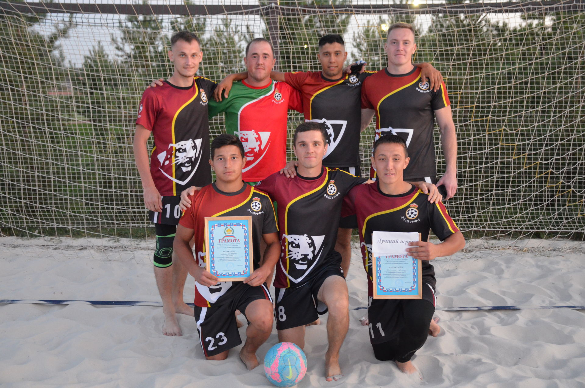 Ир-атлар арасында пляж футболы буенча Саба муниципаль районы чемпионаты узды