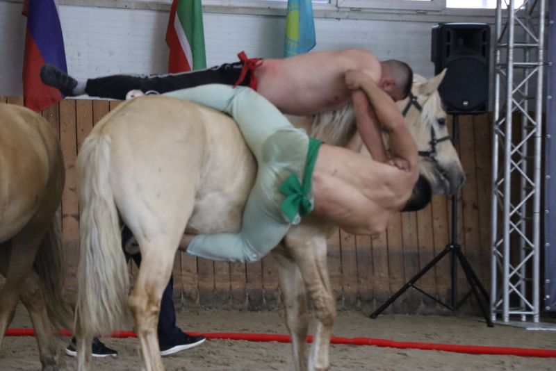 Сабада атларга утырып көрәшү буенча  дөнья  чемпионаты үтте