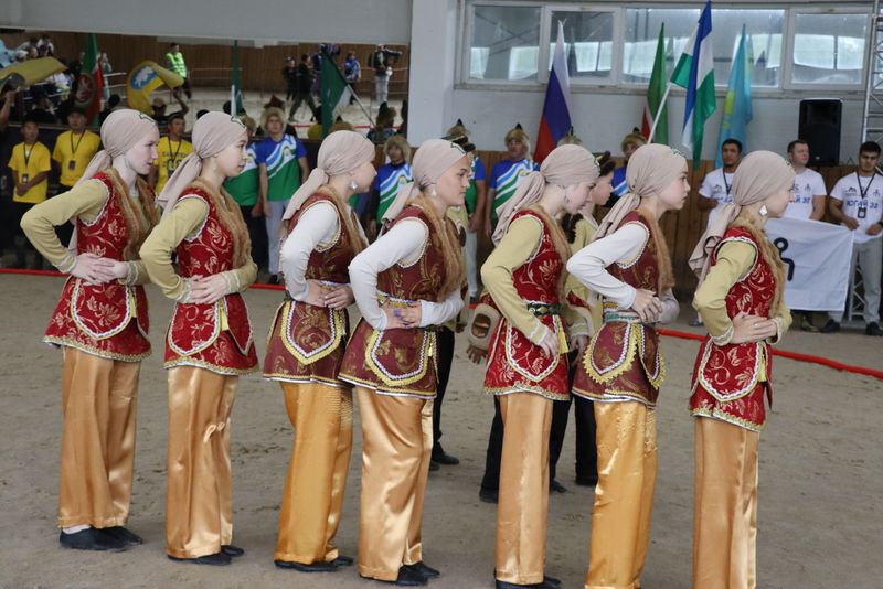 Сабада атларга утырып көрәшү буенча  дөнья  чемпионаты үтте
