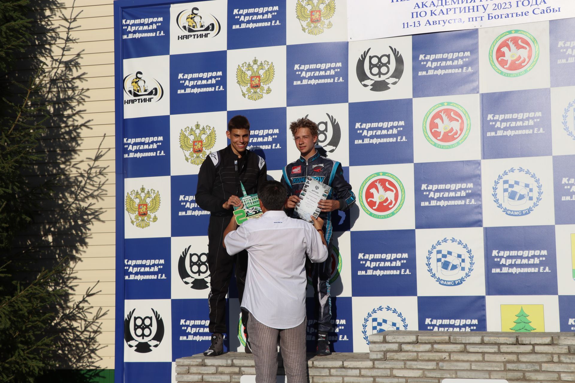 «Аргамак» картодромында  Россия чемпионаты җиңүчеләрен бүләкләү тантанасы узды