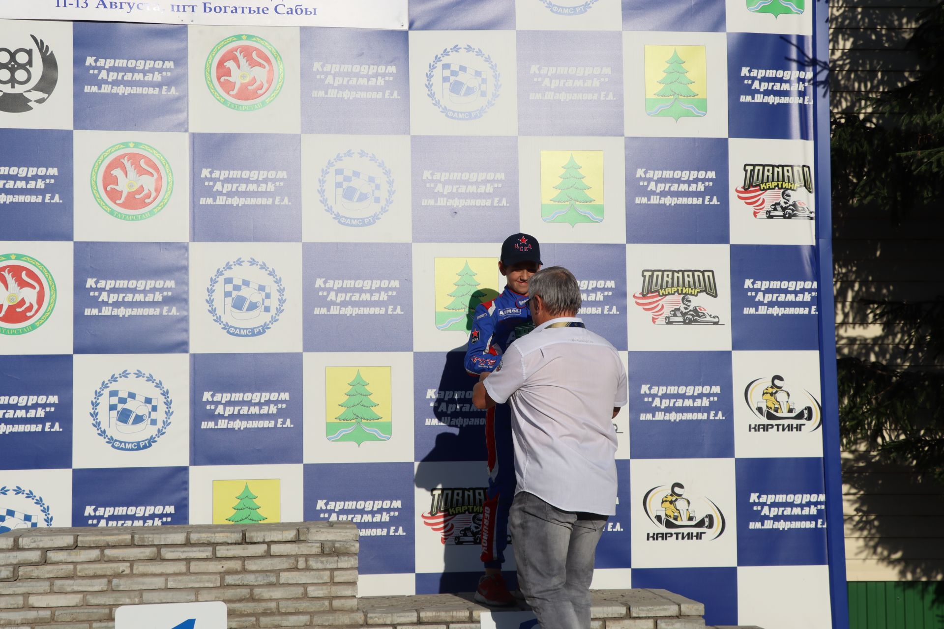 «Аргамак» картодромында  Россия чемпионаты җиңүчеләрен бүләкләү тантанасы узды