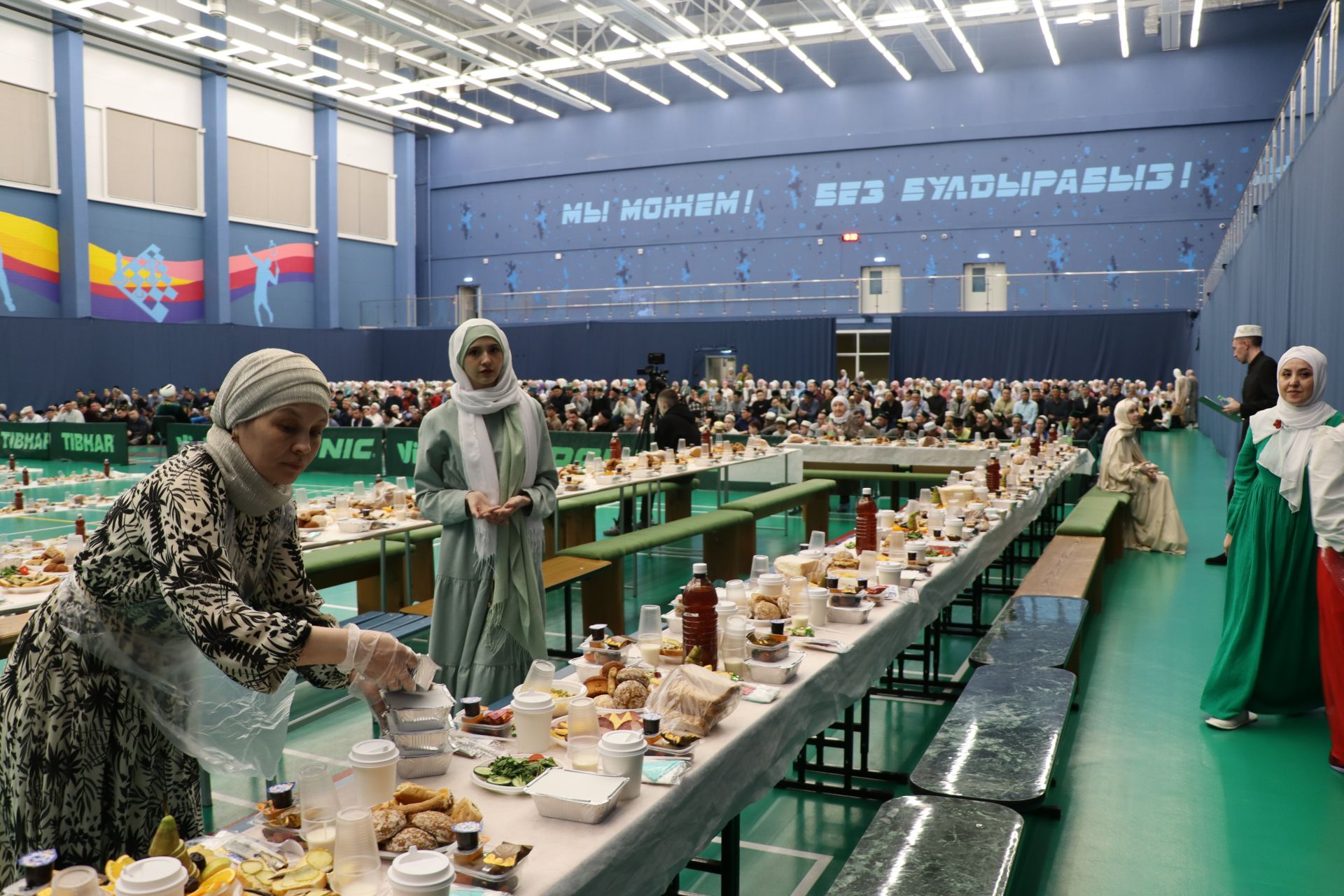 Сабада районкүләм ифтарда 800 дән артык кеше авыз ачты