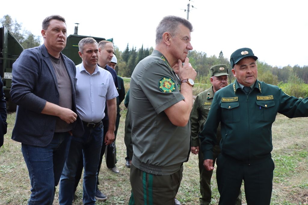 Лесхозга Беларусь Республикасы урманчылары  килде