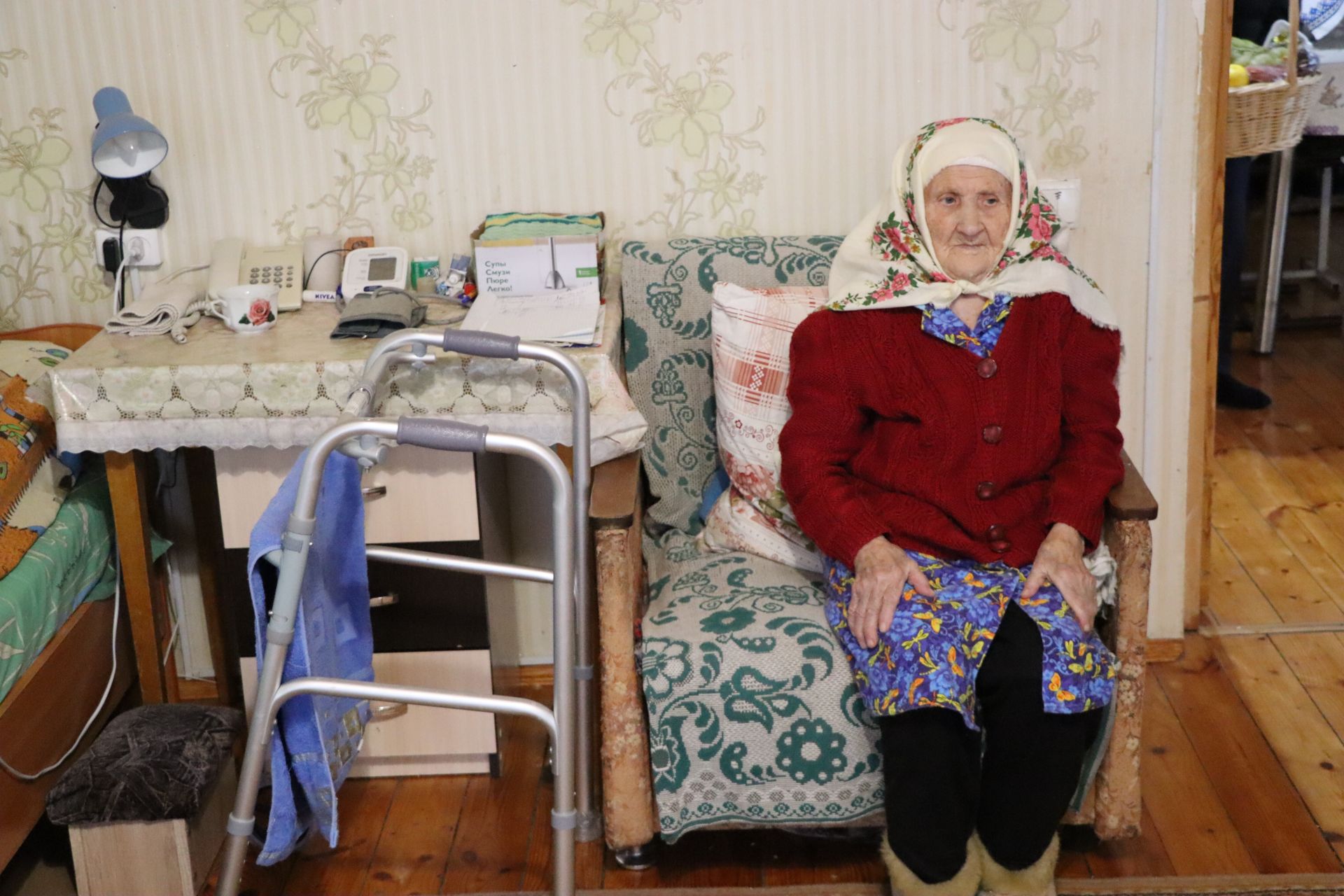 Иске Икшермә  авылында яшәүче Нурлыхода Ибраһимовага 100 яшь тулды