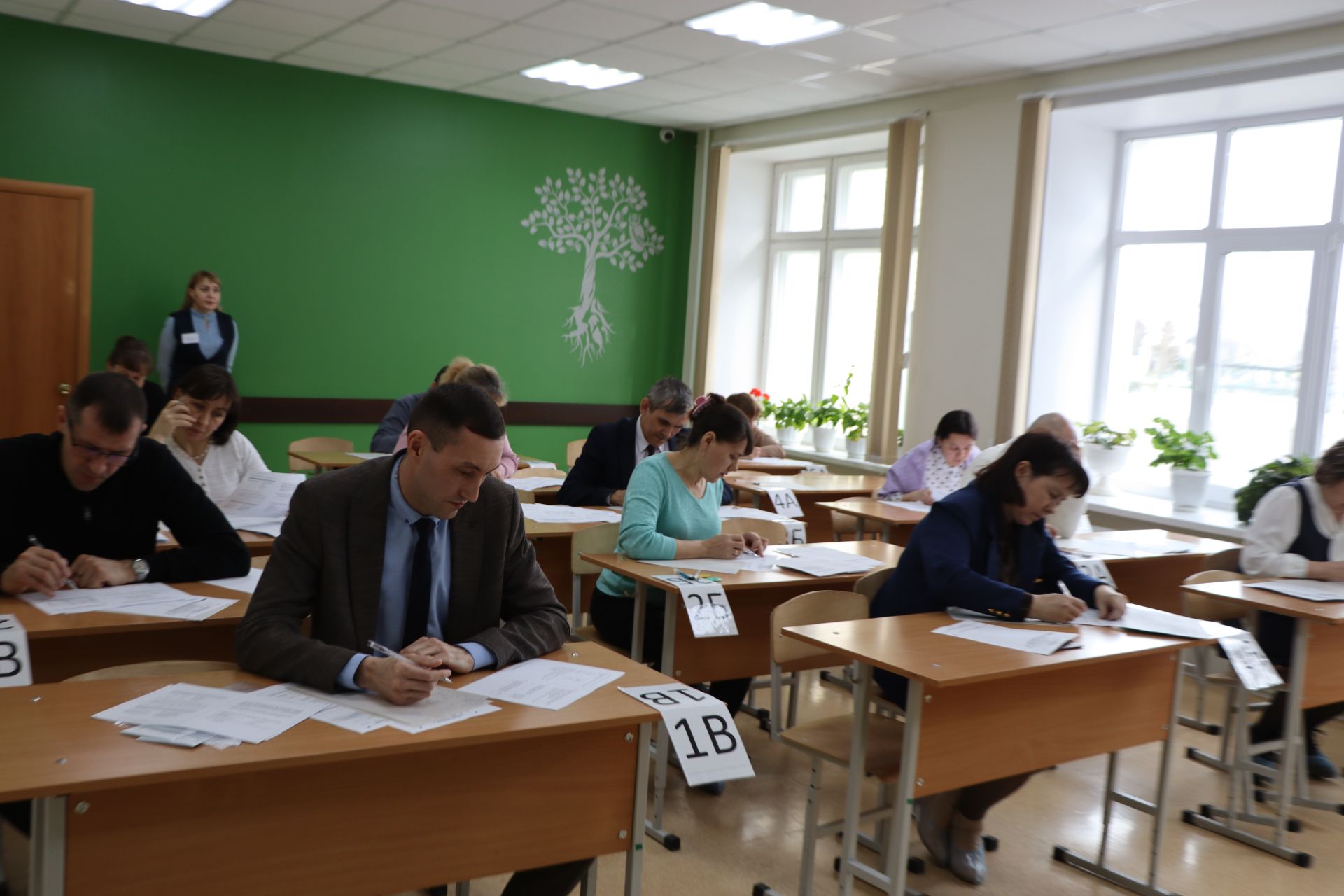 Әти-әниләр дә БДИ тапшырды