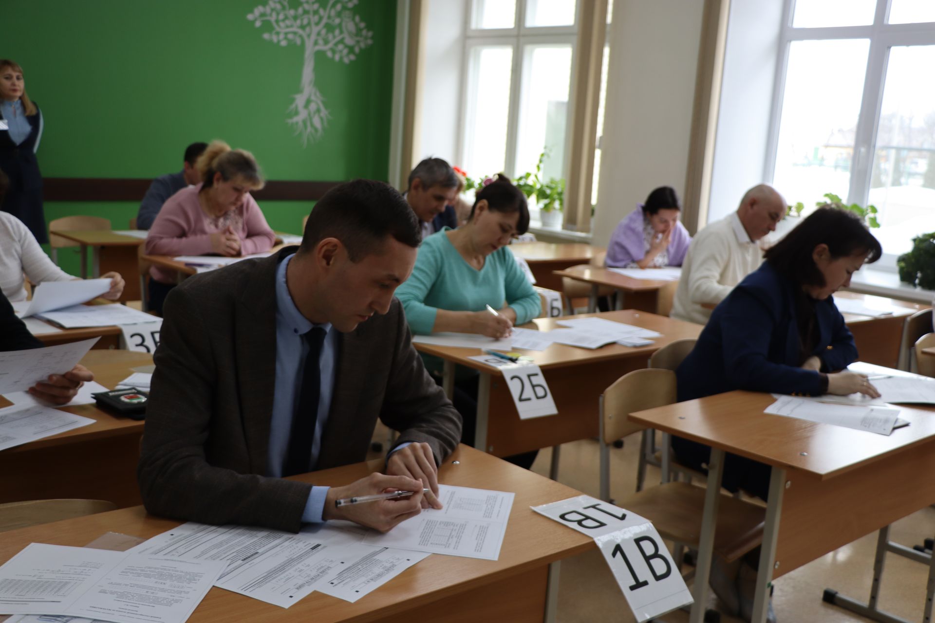 Әти-әниләр дә БДИ тапшырды