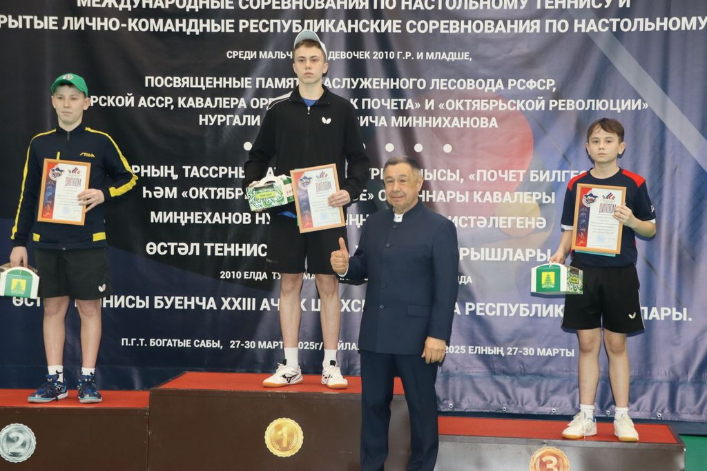 Шәмәрдәндә теннис үзәге ачтылар, Сабада халыкара  ярышлар призерлары  ачыкланды