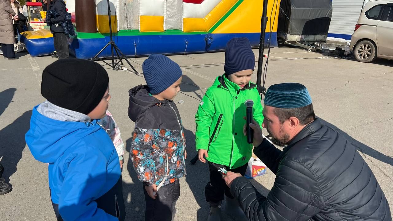 Сабада балалар өчен Рамазан гаете бәйрәме узды
