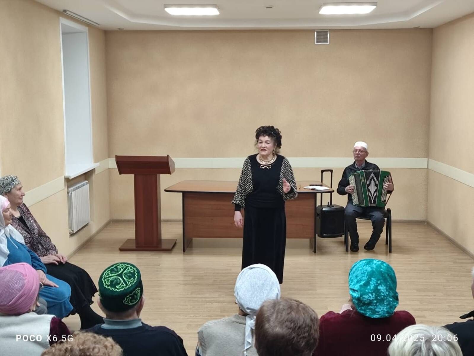 Тернәкләндерү үзәгендә «Саба чишмәләре» ансамбле концерты.