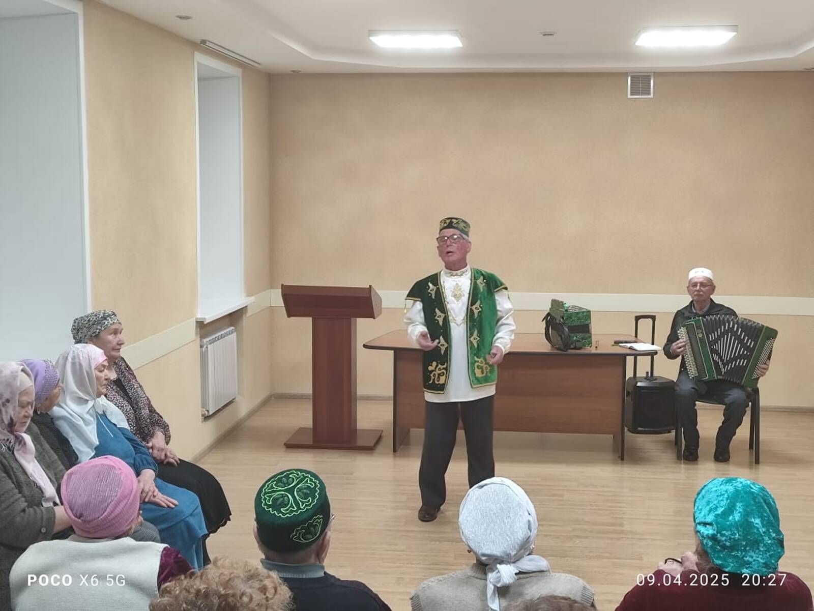 Тернәкләндерү үзәгендә «Саба чишмәләре» ансамбле концерты.