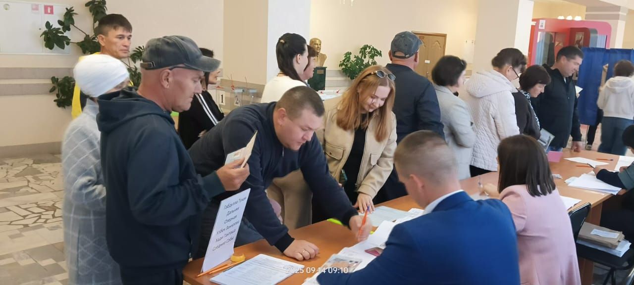 Сабаның 2482 номерлы сайлау участогында тавыш бирү оешкан төстә дәвам итә