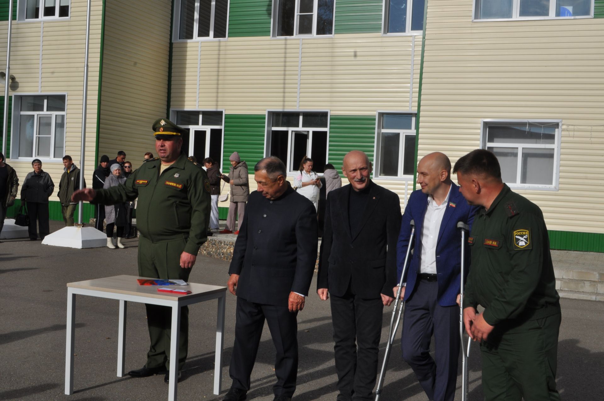 Иске Икшермә кадет-интернат мәктәбендә 48 укучы тантаналы ант бирде