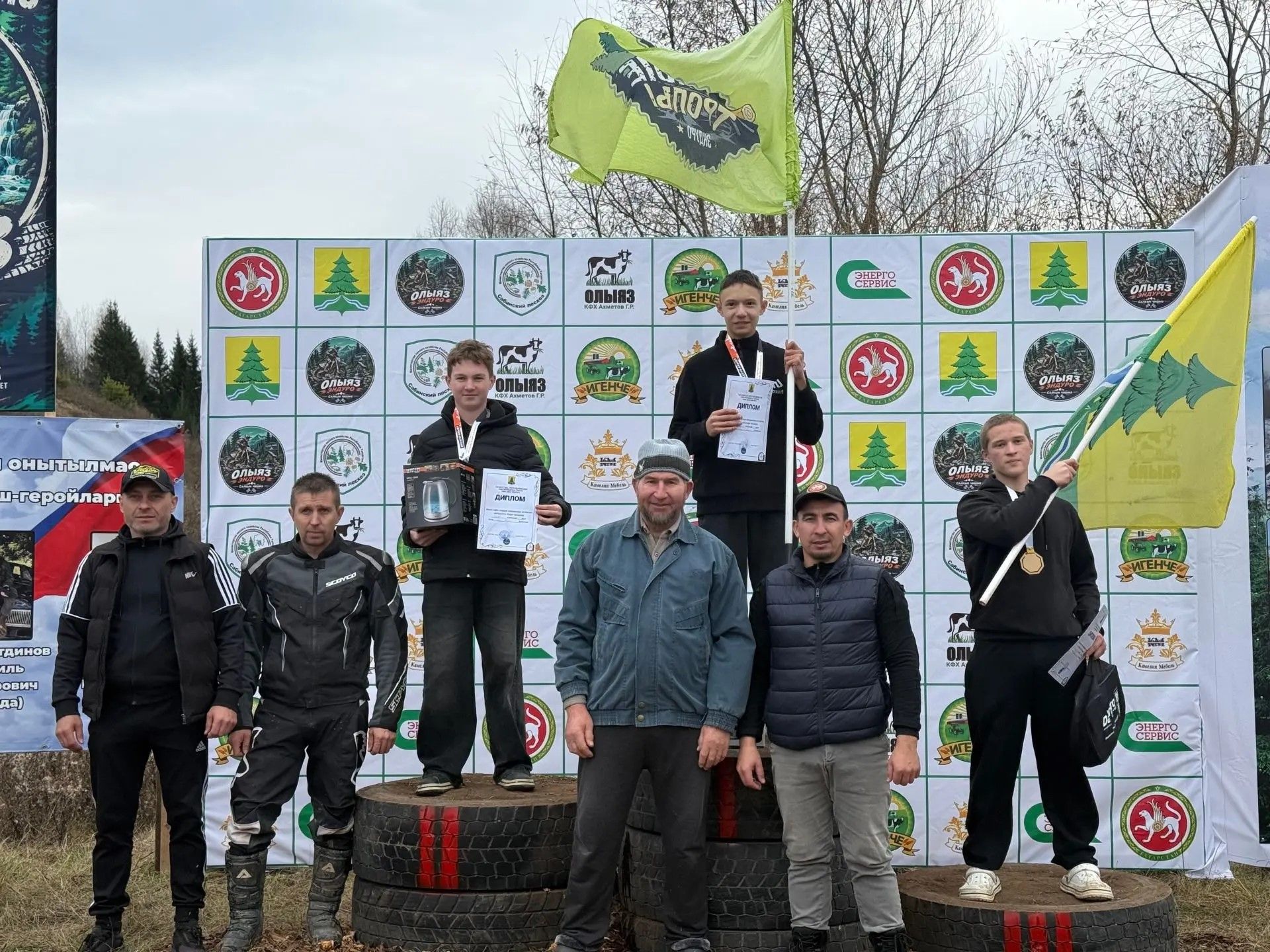Олыязда  махсус хәрби операция каһарманнары истәлегенә «Эндуро буенча ачык күнегүләр» узды