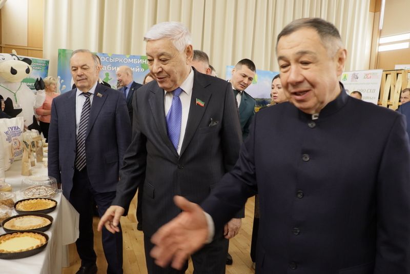 Татарстан Республикасы Дәүләт Советы Рәисе Фәрит Мөхәммәтшин Саба районында  булды