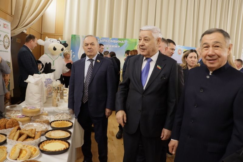 Татарстан Республикасы Дәүләт Советы Рәисе Фәрит Мөхәммәтшин Саба районында  булды