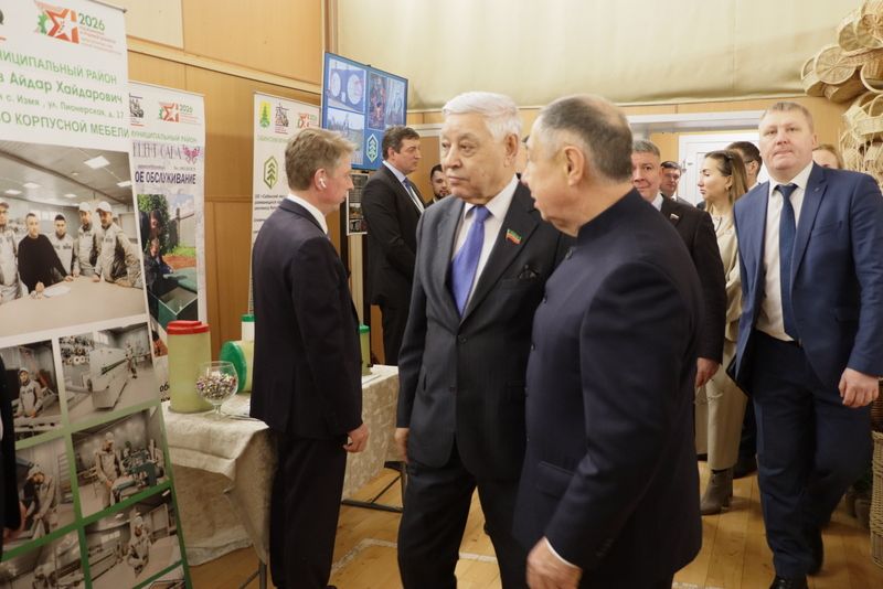 Татарстан Республикасы Дәүләт Советы Рәисе Фәрит Мөхәммәтшин Саба районында  булды