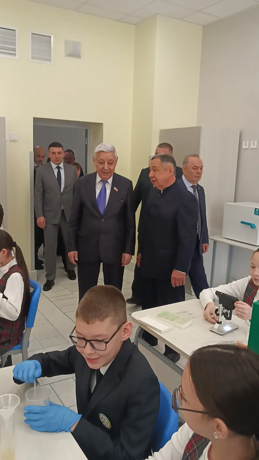 Татарстан Республикасы Дәүләт Советы Рәисе Фәрит Мөхәммәтшин Саба районында  булды