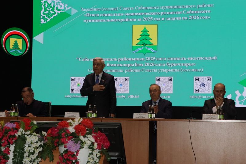 Татарстан Республикасы Дәүләт Советы Рәисе Фәрит Мөхәммәтшин Саба районында  булды