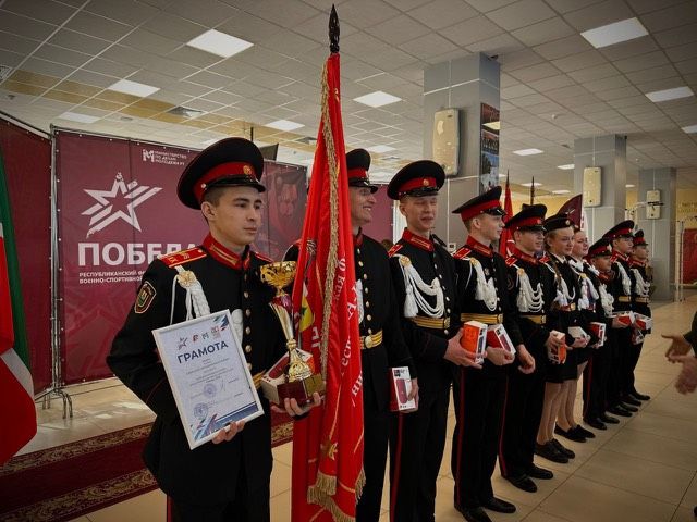 Икшермә кадет интернат-мәктәбе командасы – «Җиңү-2026» республика хәрби-спорт уеннары җиңүчесе булды