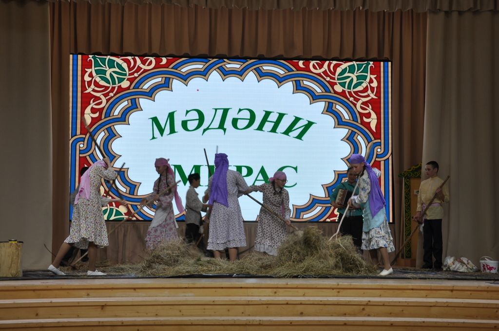 Саба  урта  мәктәбендә “Мәдәни мирас” район бәйгесенең финалы узды