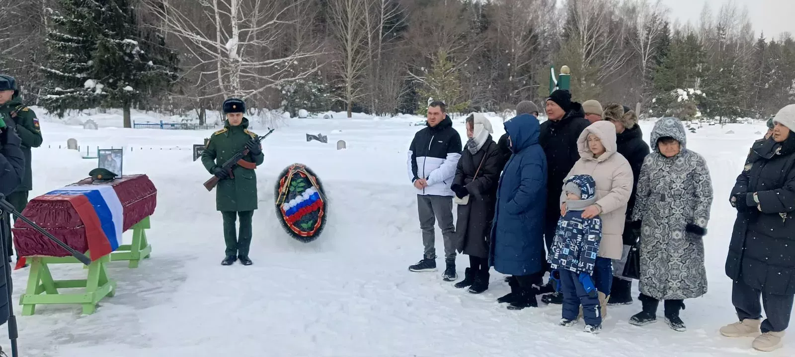 Бүген Шәмәрдән халкы тагын бер батыр солдатны соңгы юлга озатты