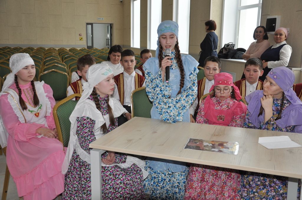 Саба  урта  мәктәбендә “Мәдәни мирас” район бәйгесенең финалы узды
