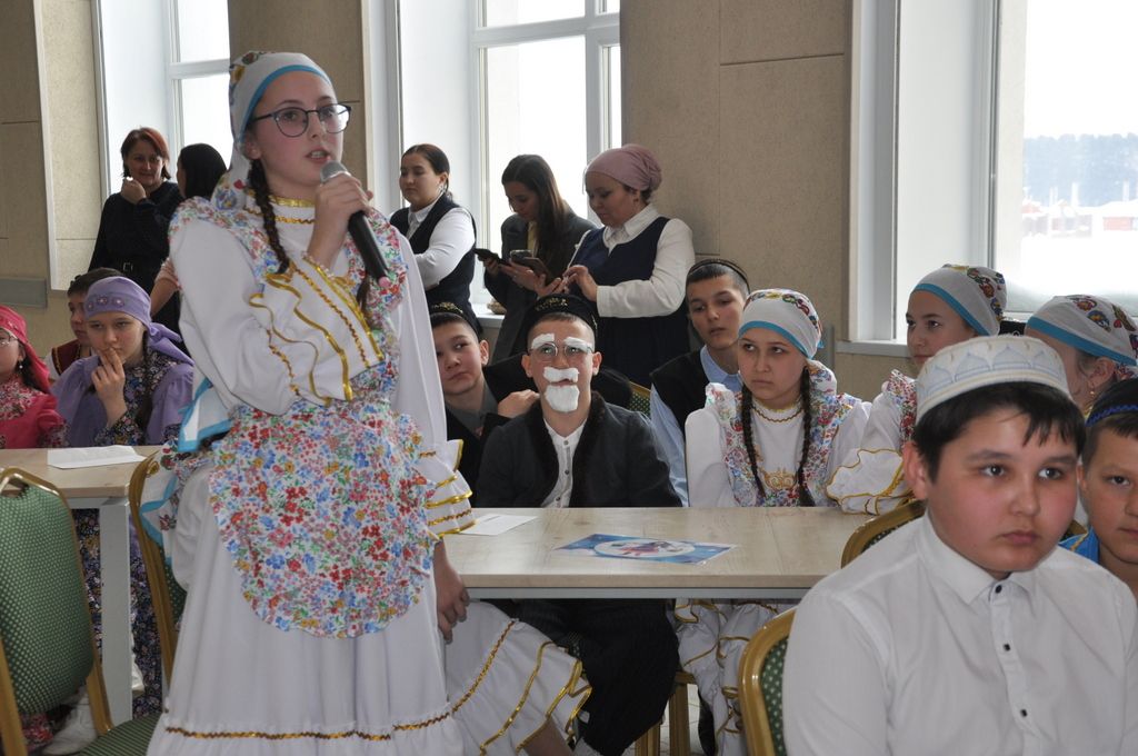Саба  урта  мәктәбендә “Мәдәни мирас” район бәйгесенең финалы узды