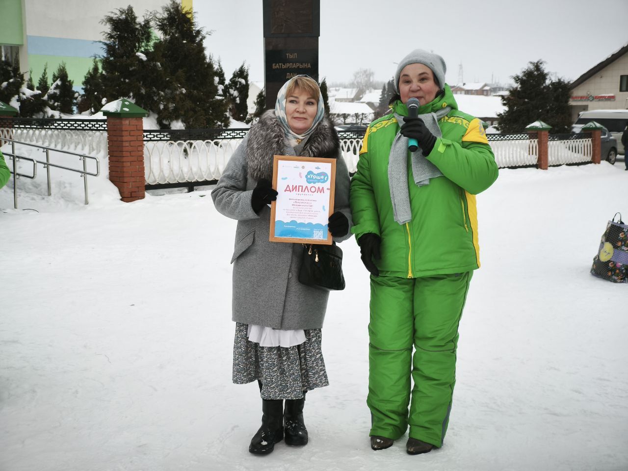 Сабада «Күрше» республика проектының кышкы «Хәзинә» фестивале кысаларында «Зур түгәрәк уен»ы узды