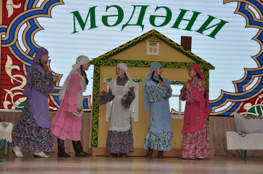 Саба  урта  мәктәбендә “Мәдәни мирас” район бәйгесенең финалы узды