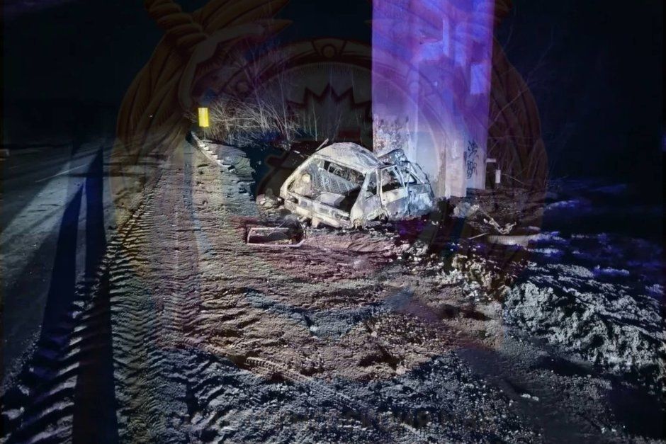 Татарстанда 21 яшьлек машина йөртүче юл-транспорт һәлакәтендә һәлак булган, аның җиңел машинасы янган