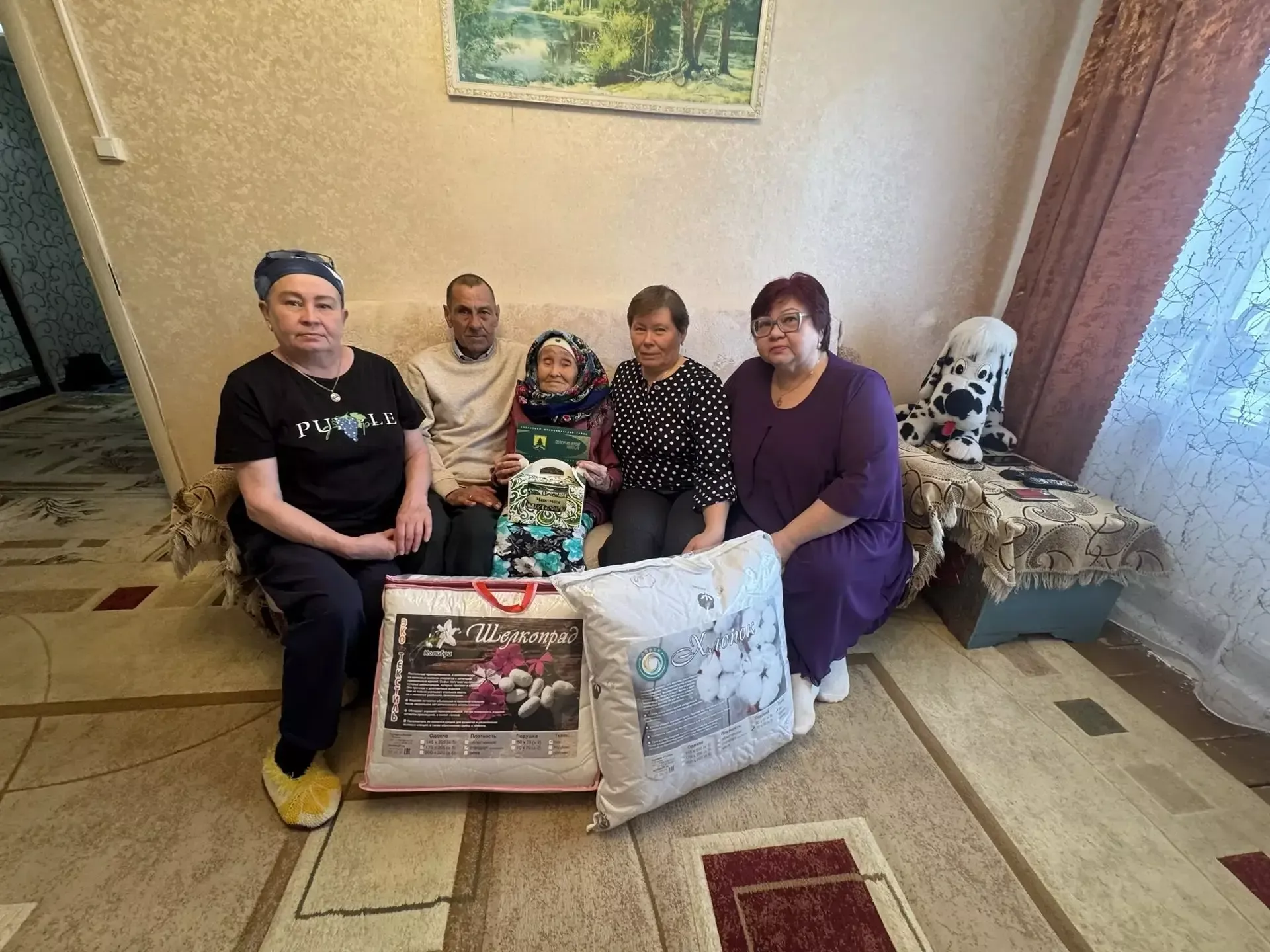 Байлар Сабасында яшәүче Гарипова Сәвия Хан кызы 90 яшьлек юбилеен билгеләп үтте