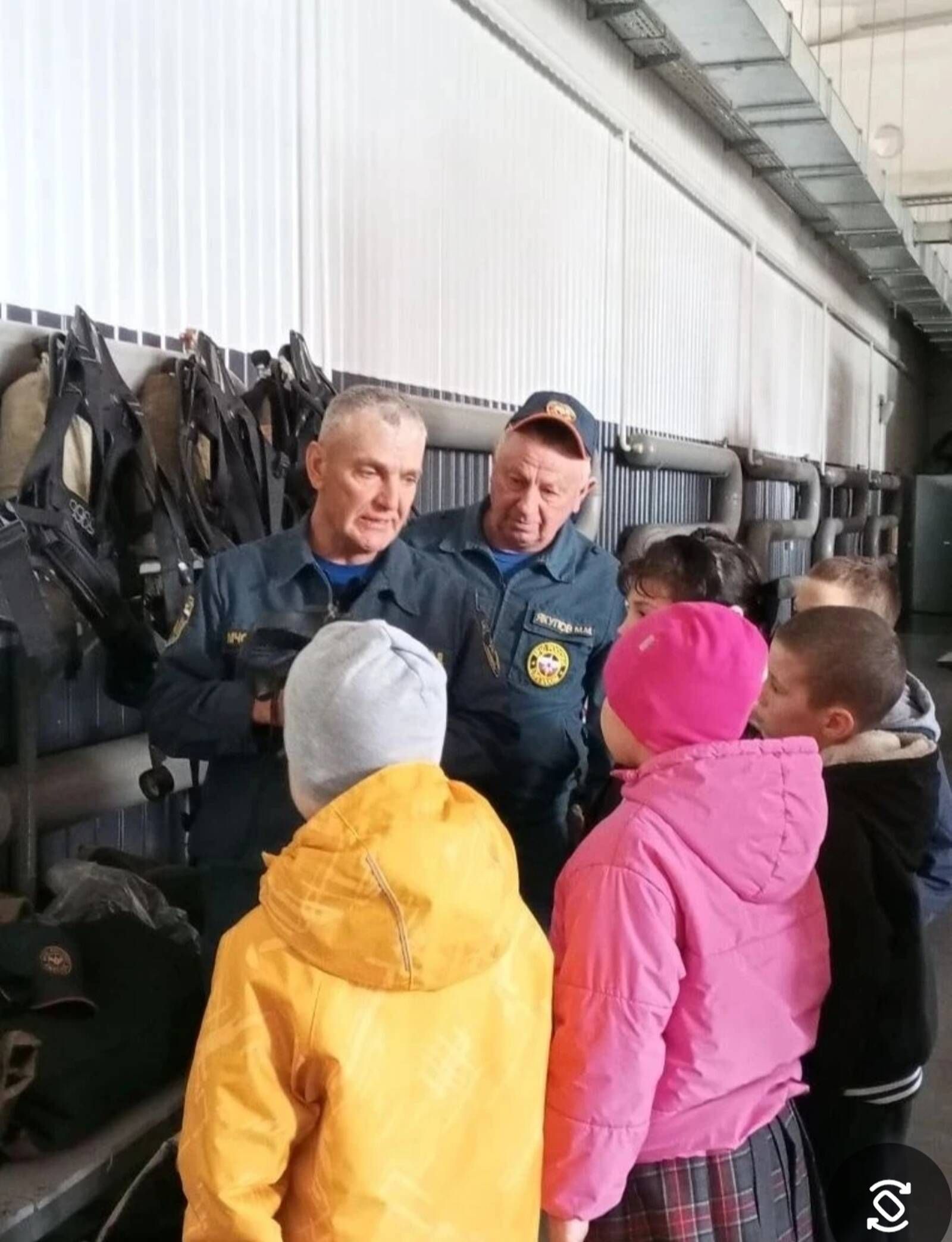 Саба янгын сүндерү бүлегенә экскурсия