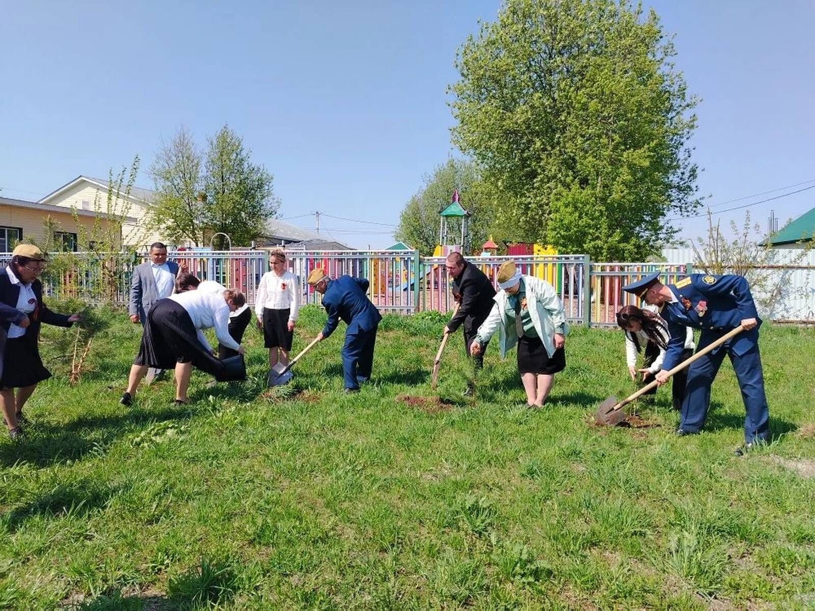 Сатыш авылында Бөек Җиңүнең 81 еллыгына багышланган митинг-концерт булып узды