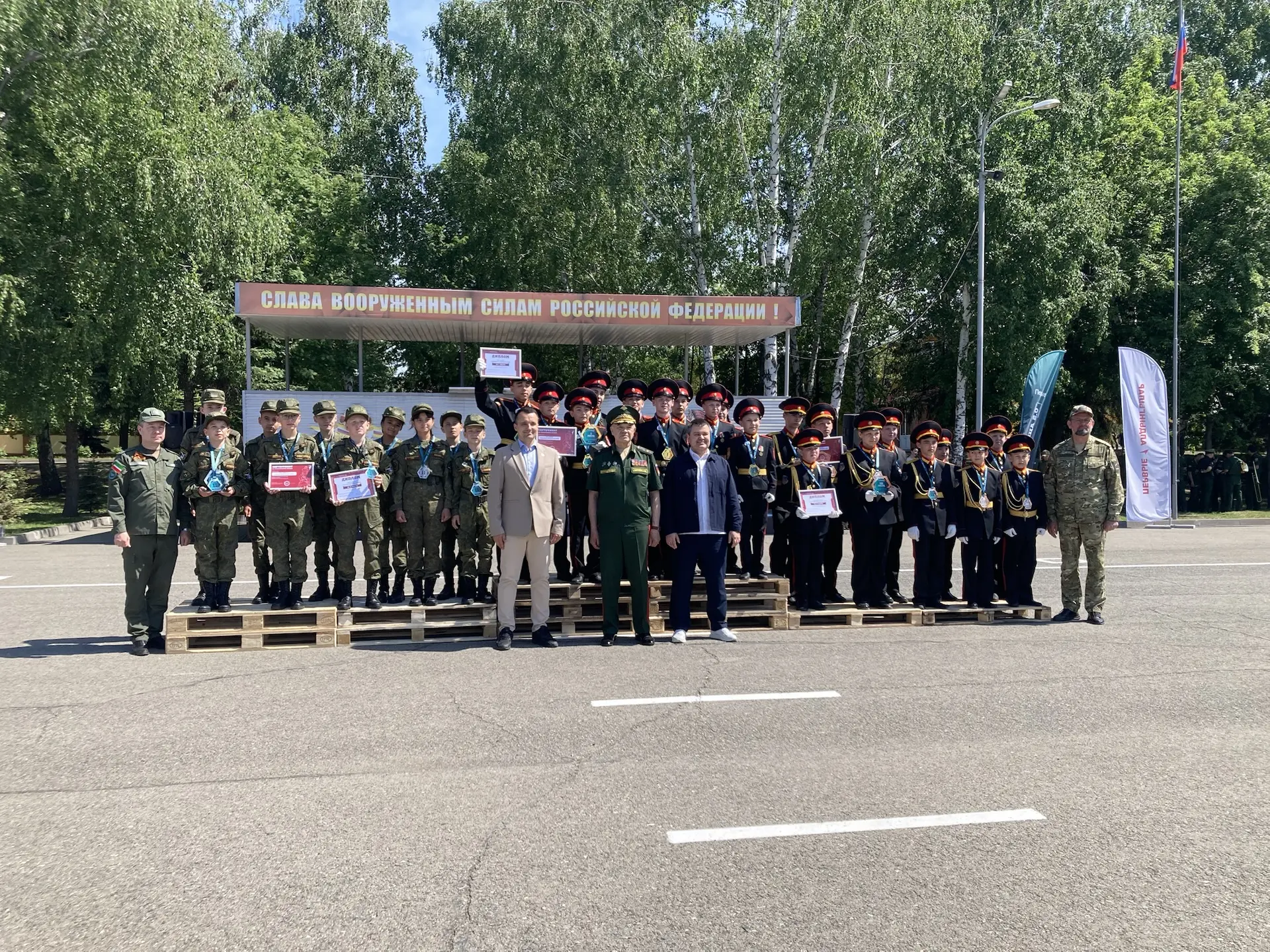 Казан танк училищесы базасында «Аҗаган 2.0» бөтенроссия хәрби-патриотик уенының регион этабы узды