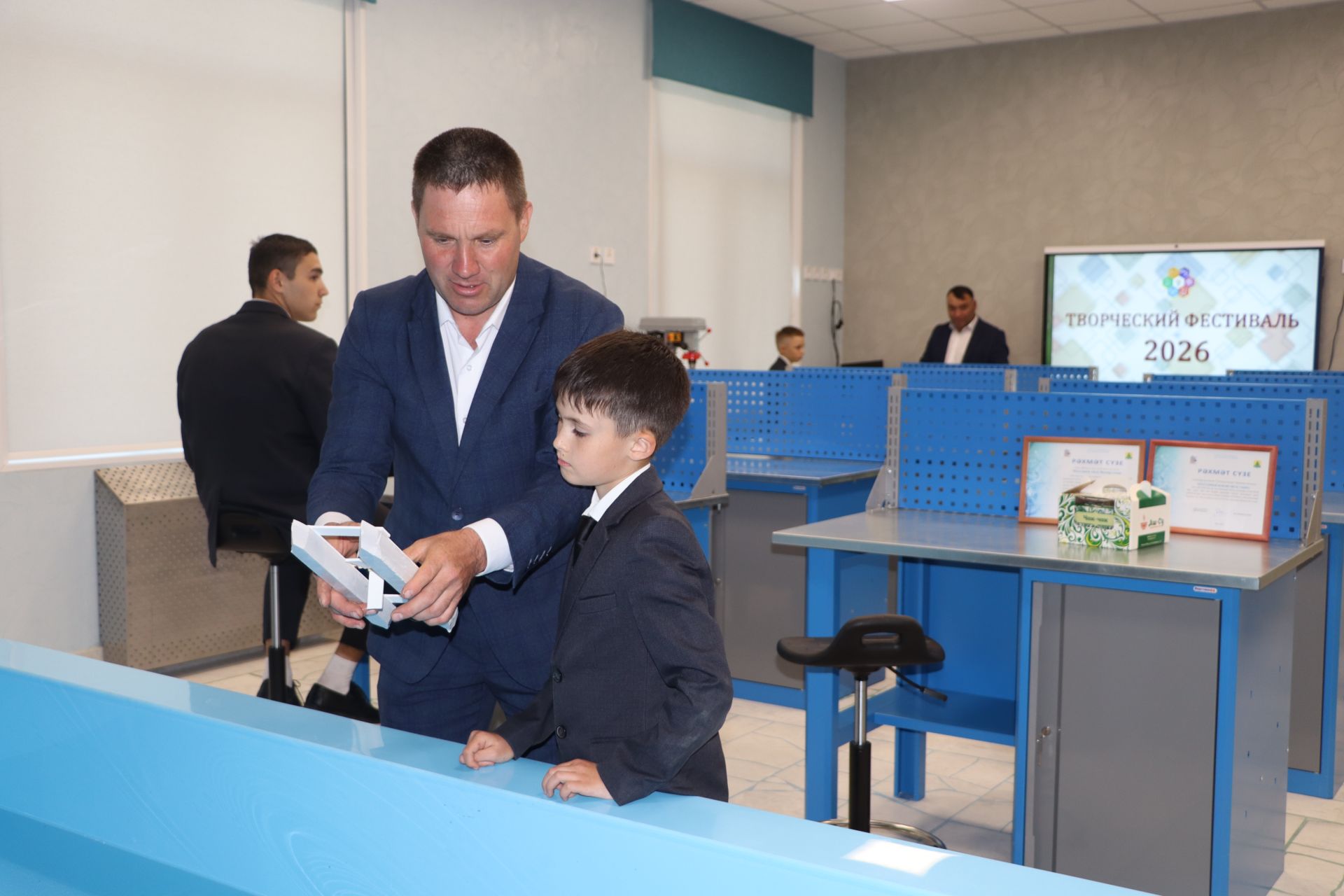 Сабада балалар техник иҗатына ярдәм итү һәм үстерү буенча район фестивале узды
