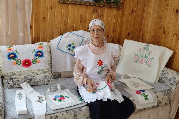 Күңел матурлыгы бизәкләрендә чагыла