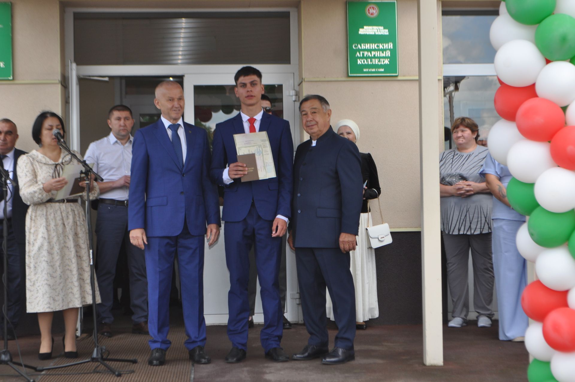 Саба аграр көллиятендә чыгарылыш кичәсе узды (фоторепортаж)