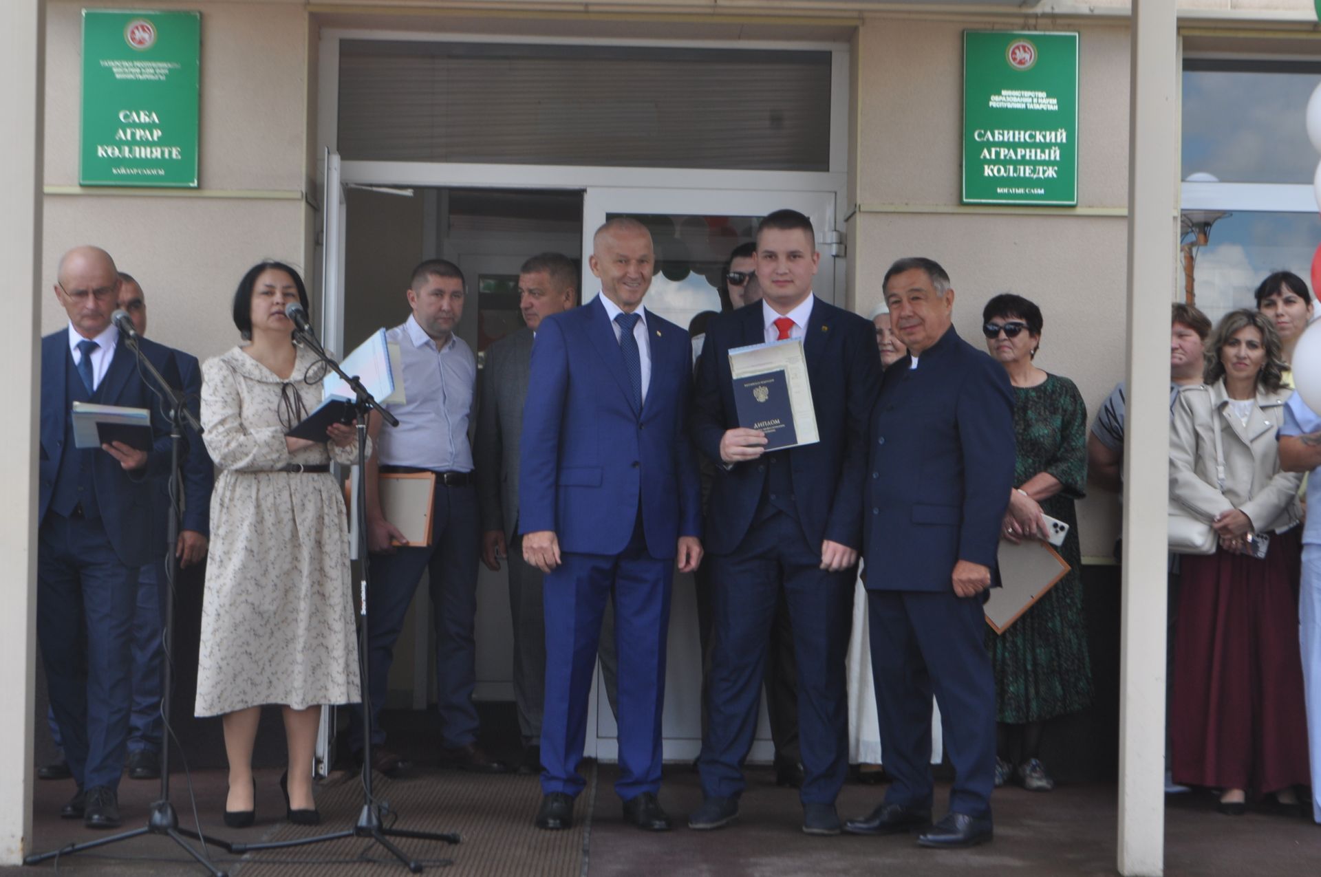Саба аграр көллиятендә чыгарылыш кичәсе узды (фоторепортаж)