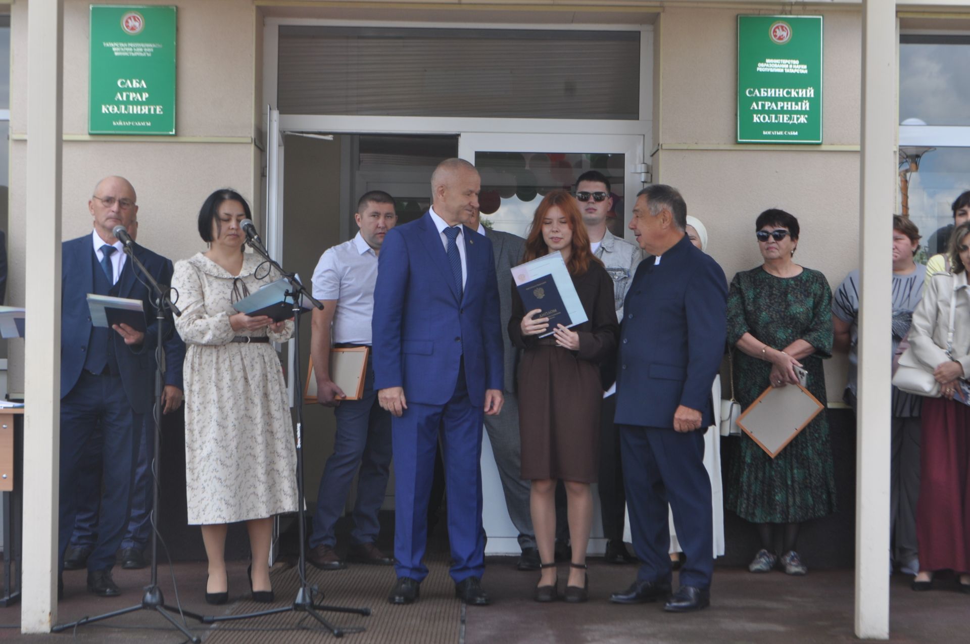 Саба аграр көллиятендә чыгарылыш кичәсе узды (фоторепортаж)