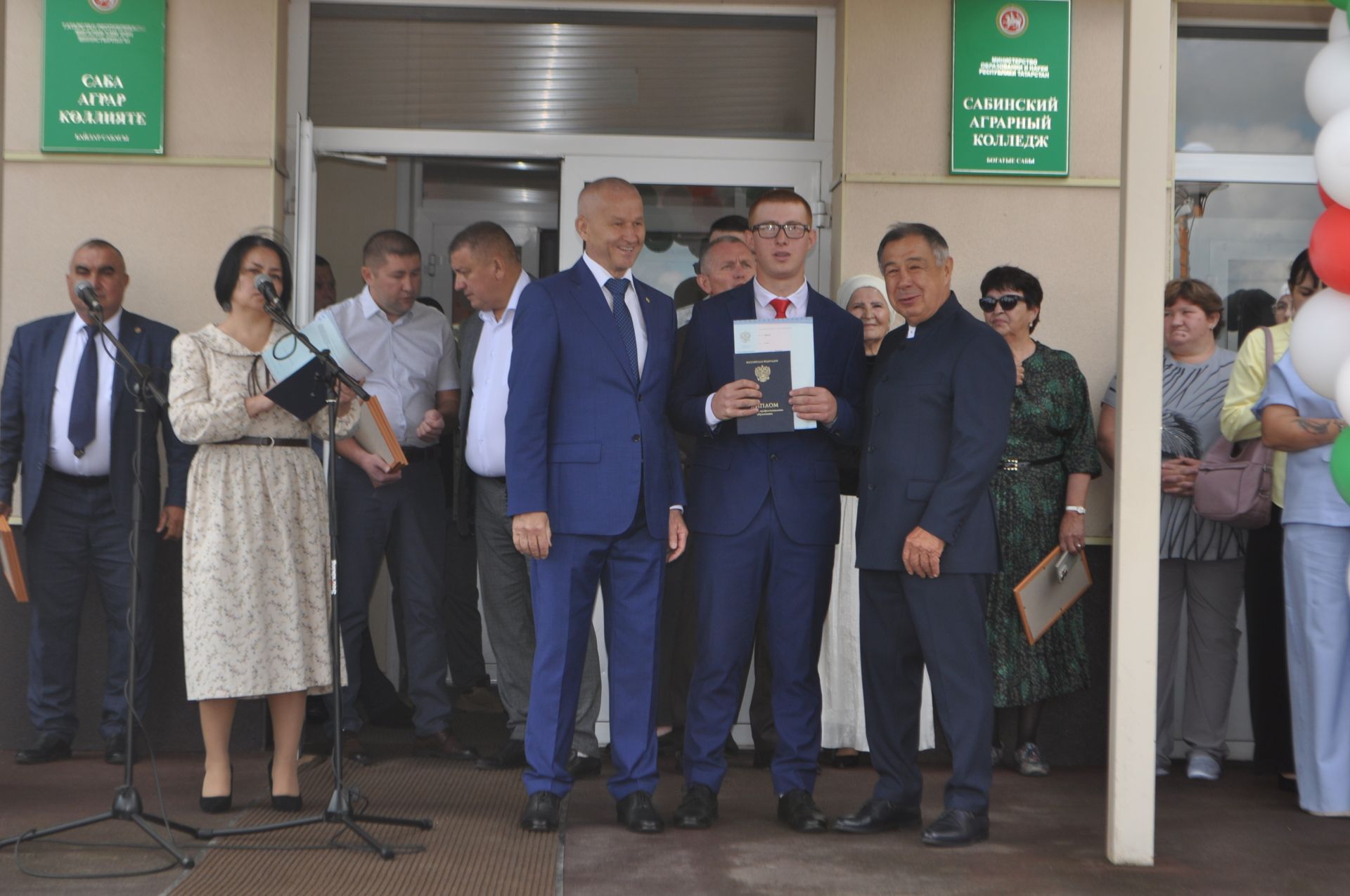 Саба аграр көллиятендә чыгарылыш кичәсе узды (фоторепортаж)