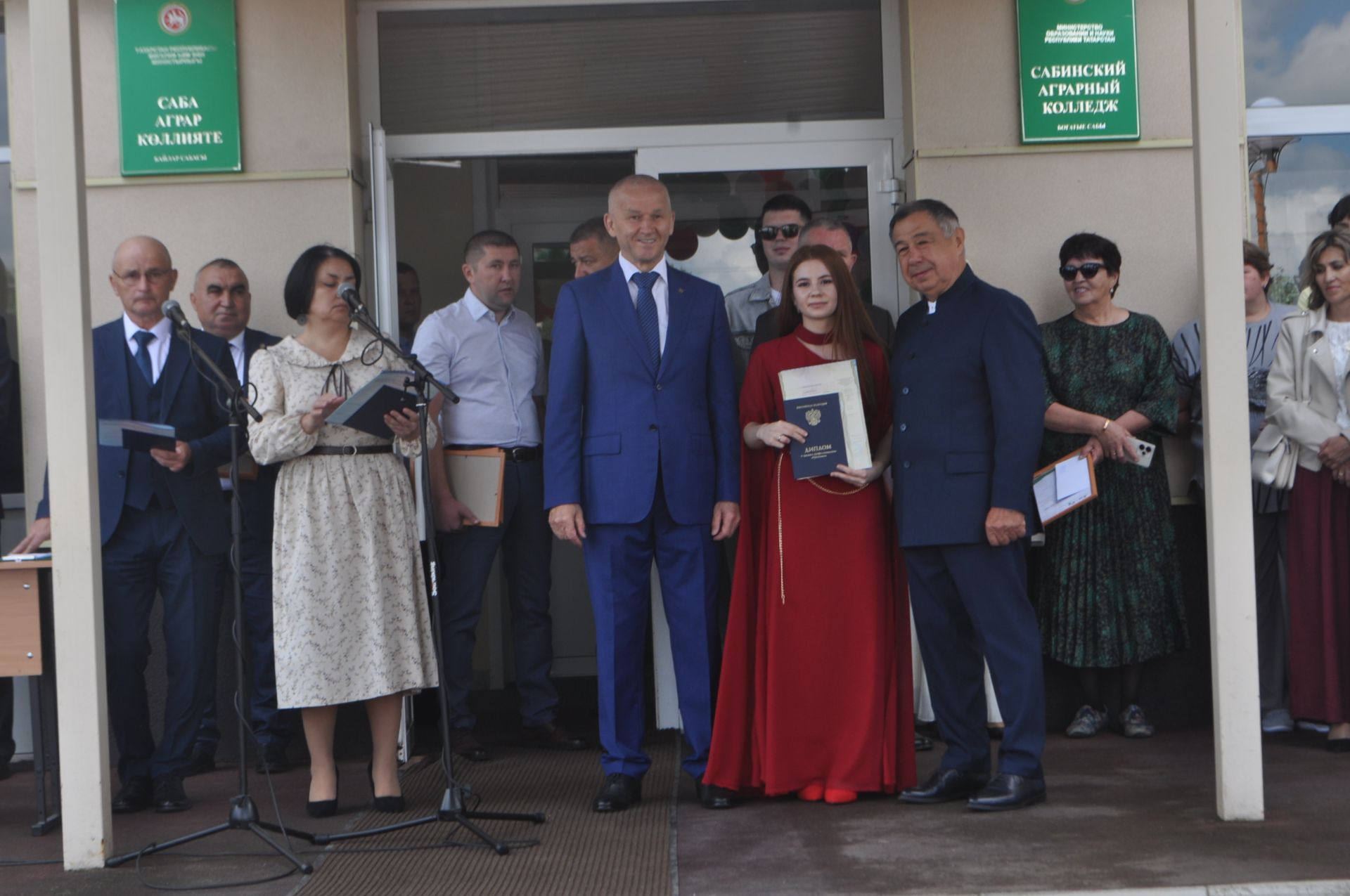 Саба аграр көллиятендә чыгарылыш кичәсе узды (фоторепортаж)